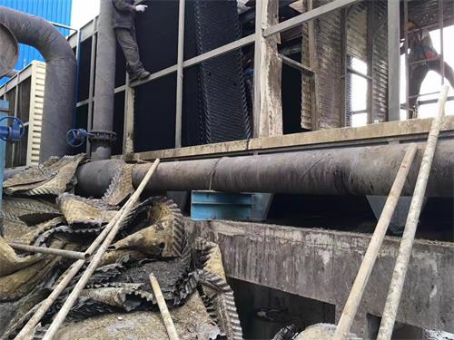 圆形逆流玻璃钢冷却塔工作原理和结构图,玻璃钢逆流式冷却塔