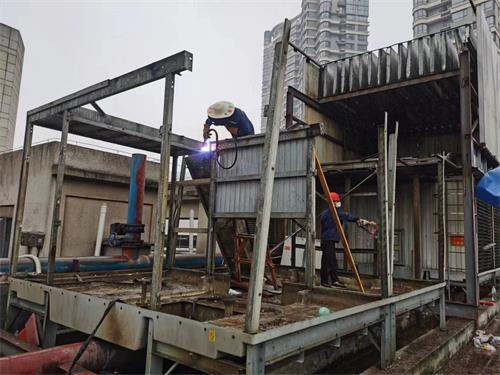 玻璃钢冷却塔的制作技术要这样来提升,玻璃钢冷却塔结构图
