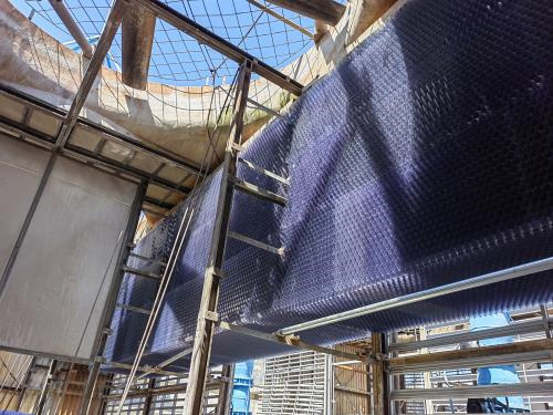 空调玻璃钢冷却塔建设促进环保产业发展,方形逆流玻璃钢冷却塔